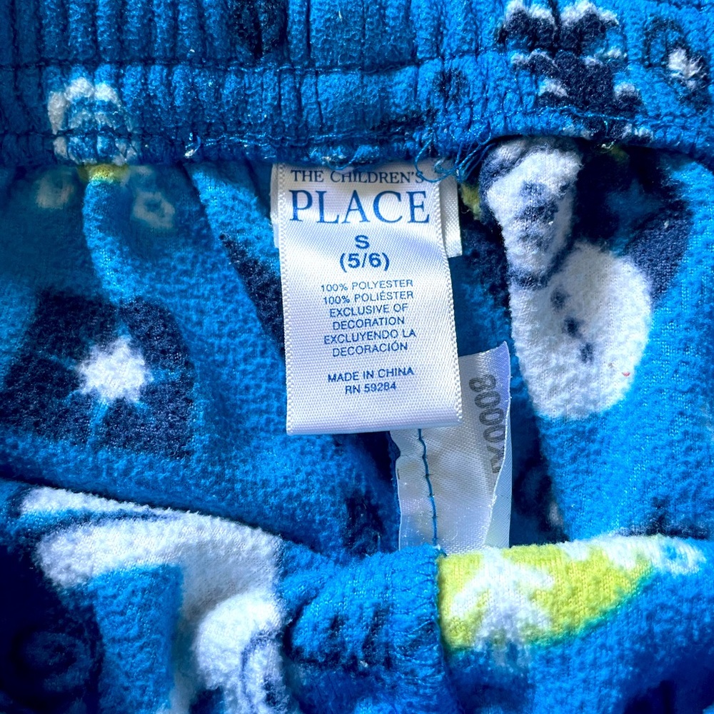 Children’s Place Boy’s (S) Fleece Pajama Set